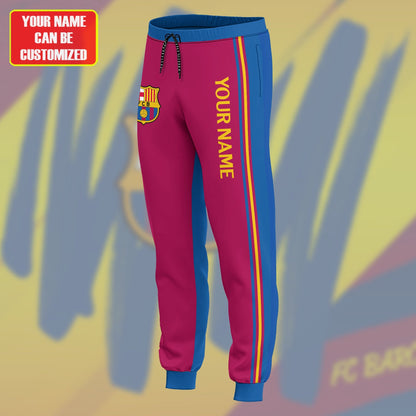 Personalized Barcelona 3D All over Printed Hoodie and Sweatpants set V11