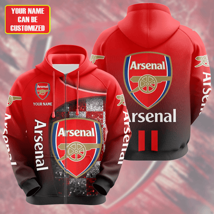 Personalized Arsenal 3D All over Printed Hoodie and Sweatpants set V11