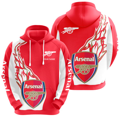 Personalized Arsenal 3D All over Printed Hoodie and Sweatpants set V12