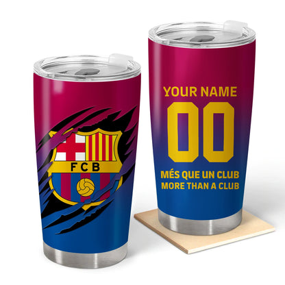 Personalized Barcelona V2 Stainless Tumbler 20oz 30oz Cup