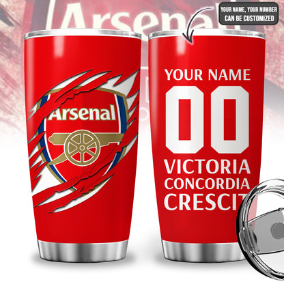 Personalized Arsenal V2 Stainless Tumbler 20oz 30oz Cup