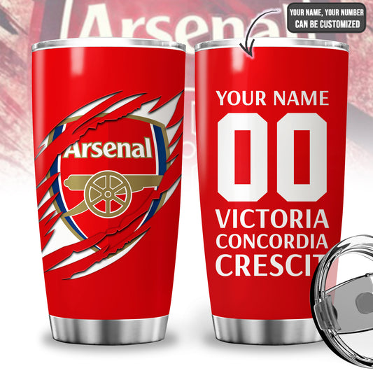Personalized Arsenal V2 Stainless Tumbler 20oz 30oz Cup