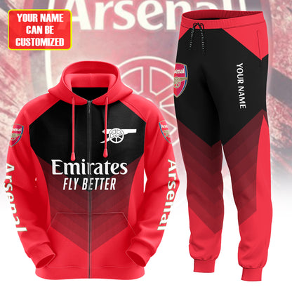Personalized Arsenal 3D All over Printed Hoodie and Sweatpants set V13