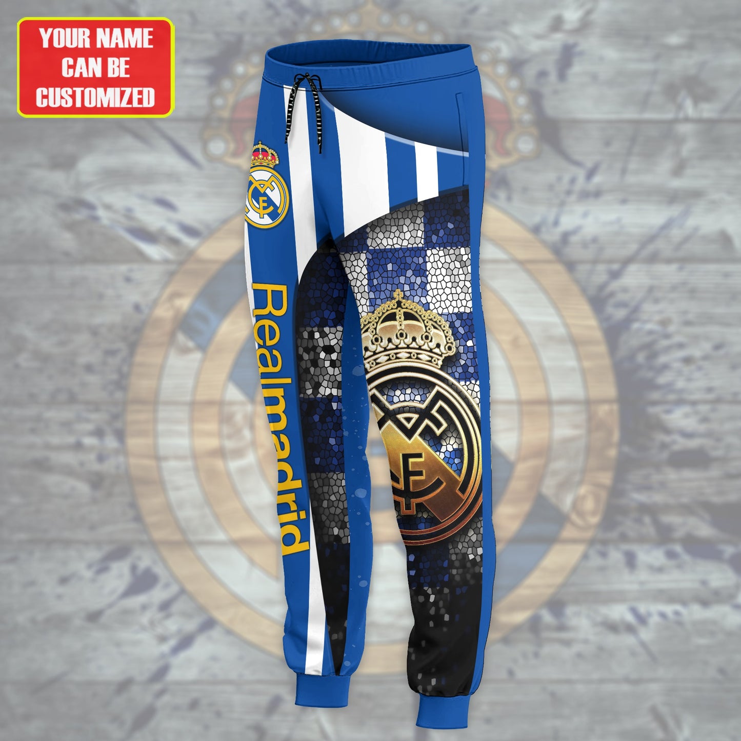 Personalized Real Madrid Q23 3D All over Printed Hoodie and Sweatpants set