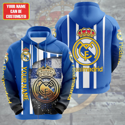 Personalized Real Madrid Q23 3D All over Printed Hoodie and Sweatpants set