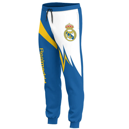 Personalized Real Madrid Q24 3D All over Printed Hoodie and Sweatpants set