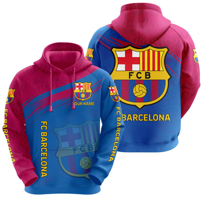 Personalized Barcelona 3D All over Printed Hoodie and Sweatpants set V13