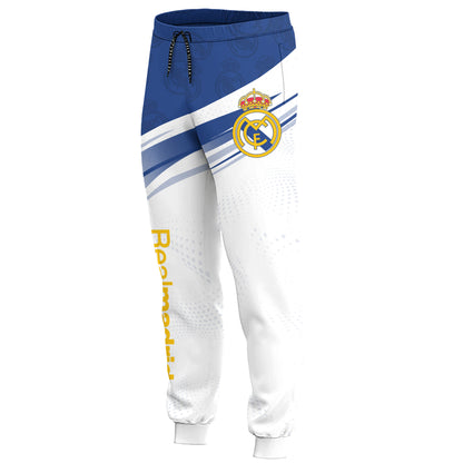 Personalized Real Madrid 3D All over Printed Hoodie and Sweatpants set V11