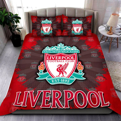 Liverpool Art All Over Printed Bedding Set