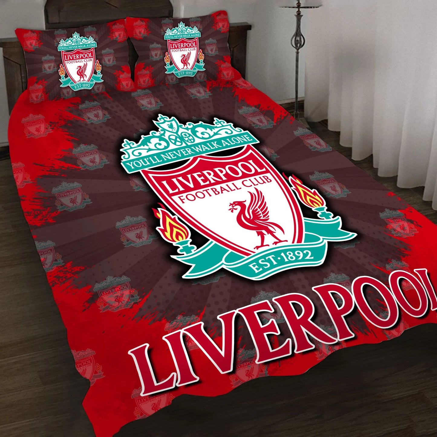 Liverpool Art All Over Printed Bedding Set