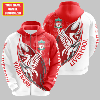 Personalized Liverpool Q10 3D All over Printed Hoodie and Sweatpants set