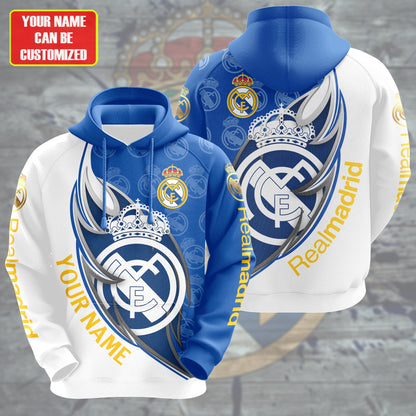 Personalized Real Madrid Q26 3D All over Printed Hoodie and Sweatpants set