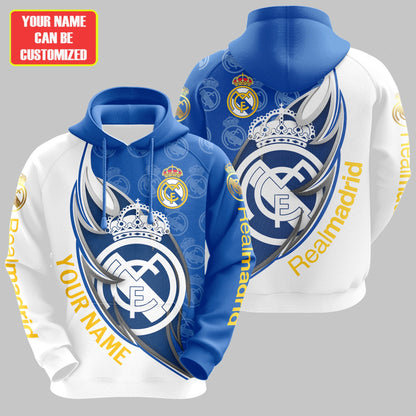 Personalized Real Madrid Q26 3D All over Printed Hoodie and Sweatpants set