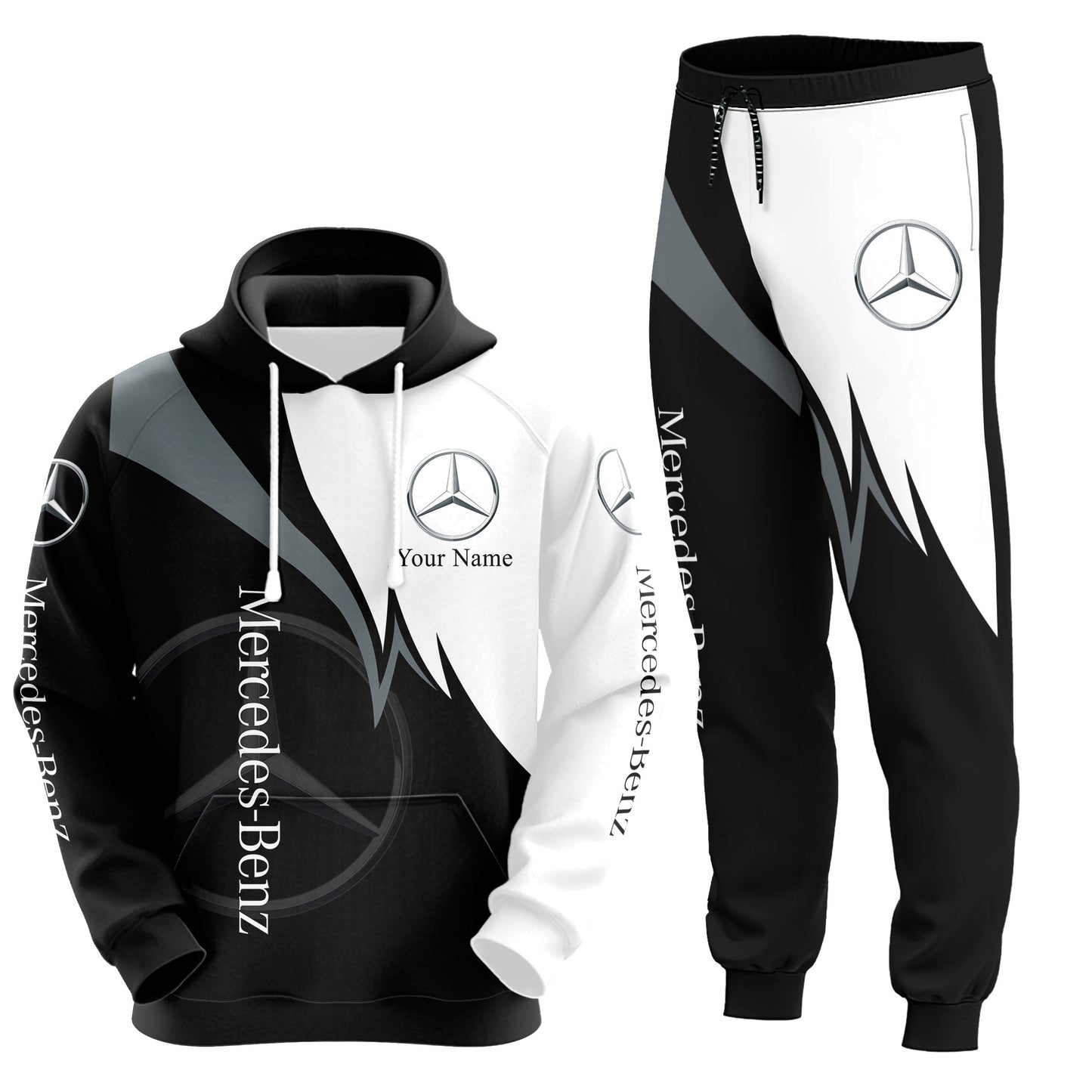 Personalized Merc Q5 3D All over Printed Hoodie and Sweatpants set
