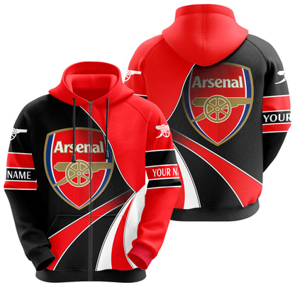Personalized Arsenal 3D All over Printed Hoodie and Sweatpants set V15