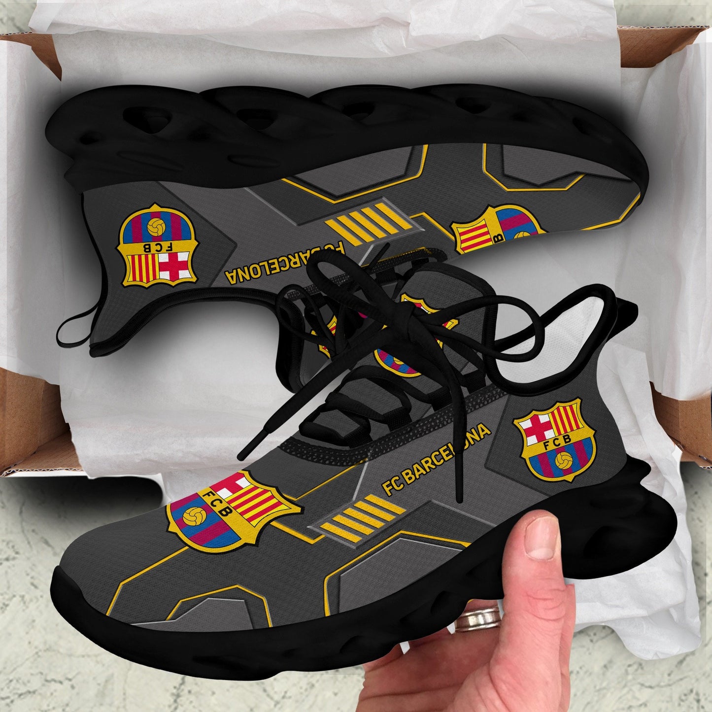 Barcelona V6 Chunky Custom Sneaker