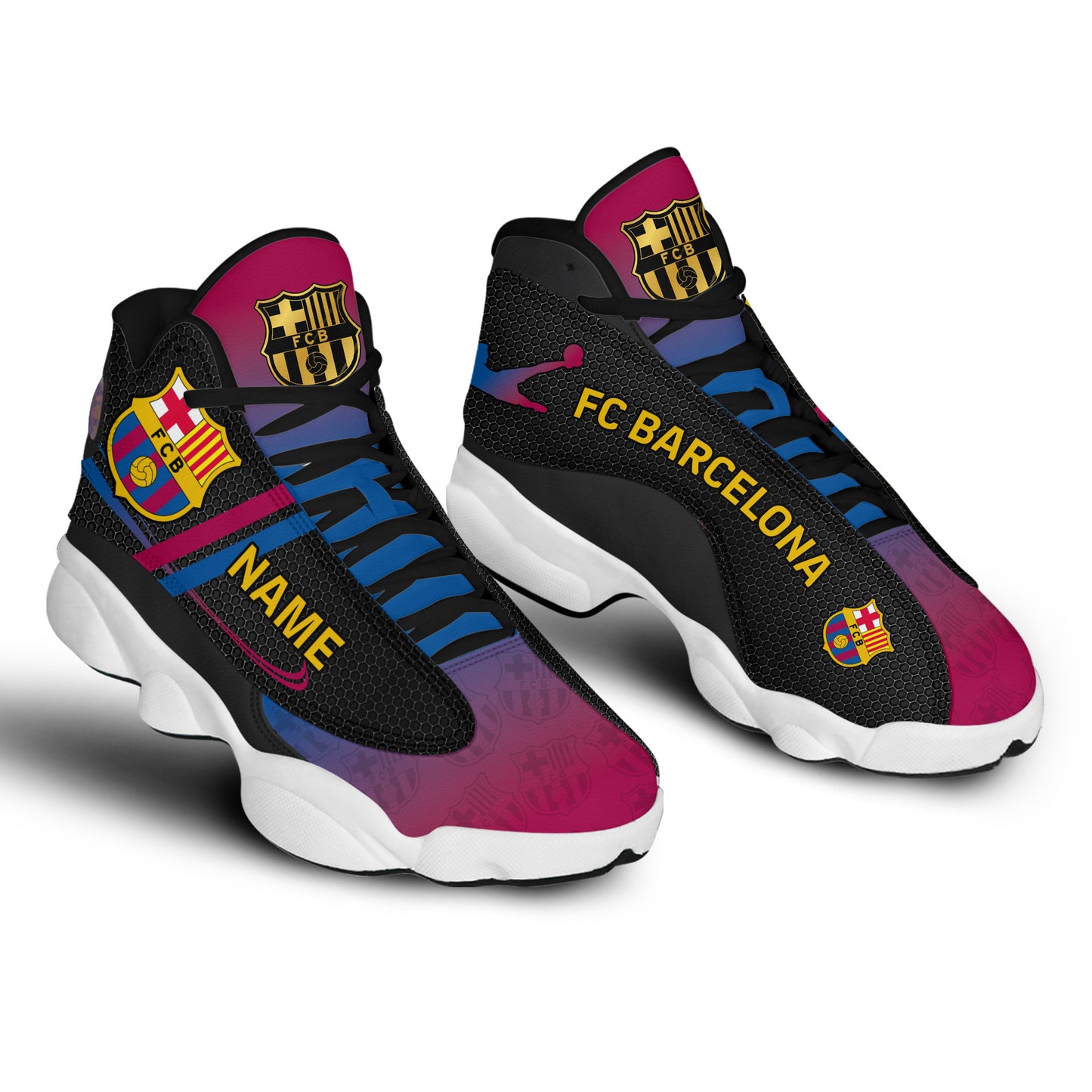 Personalized Barcelona FC AJD13 Custom Sneaker