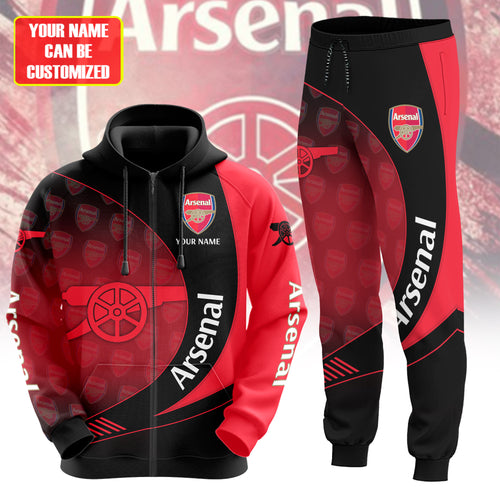 Personalized Arsenal Q5 3D All over Printed Hoodie and Sweatpants set