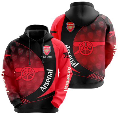 Personalized Arsenal Q5 3D All over Printed Hoodie and Sweatpants set