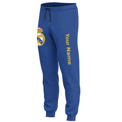 Personalized Real Madrid 3D All over Printed Hoodie and Sweatpants set V12