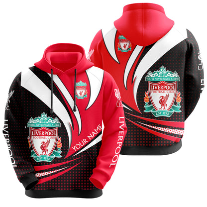 Personalized Liverpool 3D All over Printed Hoodie and Sweatpants set V19