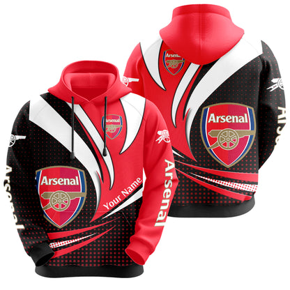 Personalized Arsenal 3D All over Printed Hoodie and Sweatpants set V17