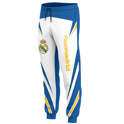 Personalized Real Madrid Q27 3D All over Printed Hoodie and Sweatpants set