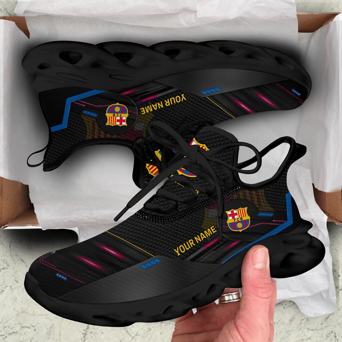 Personalized Barcelona Chunky Custom Sneaker