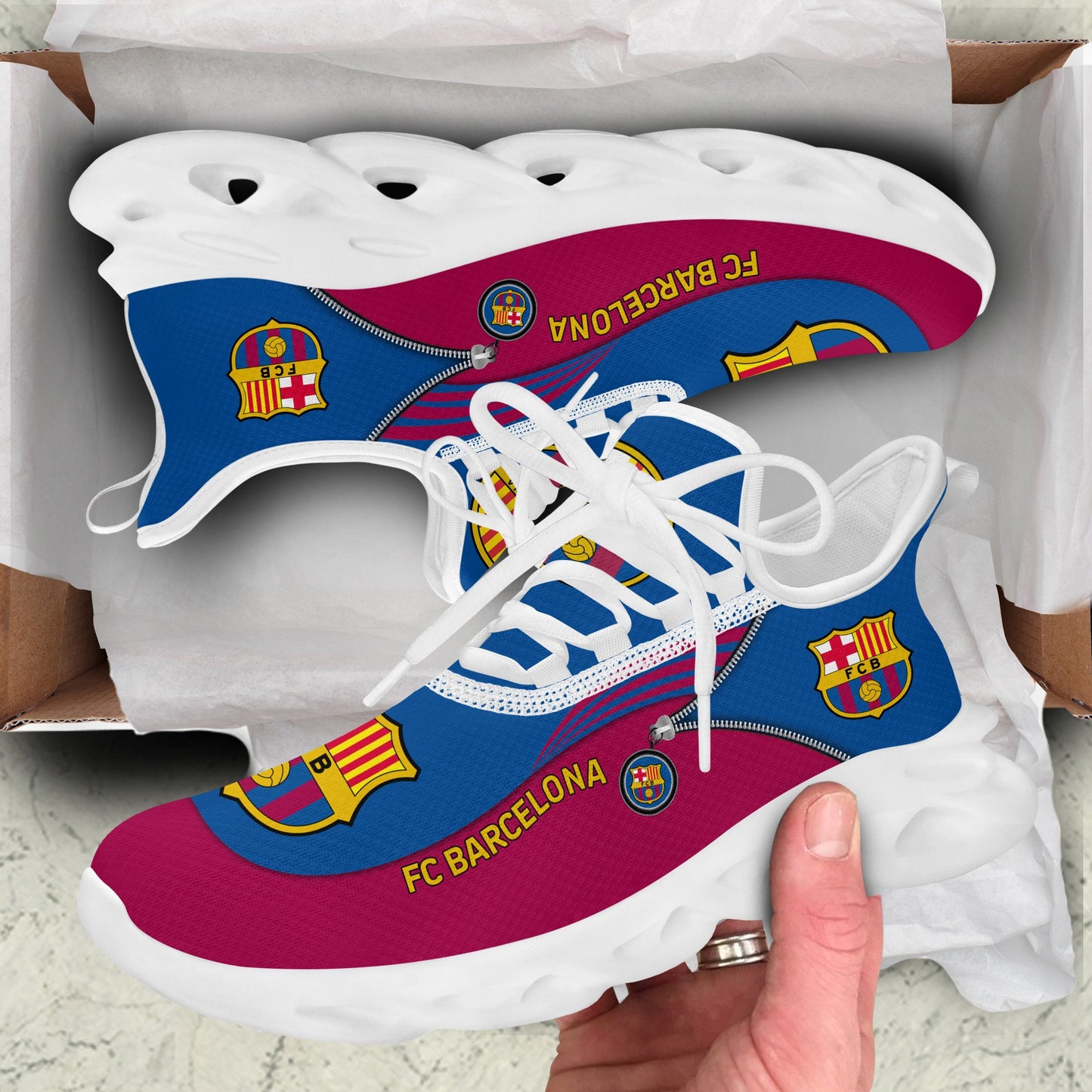 Barcelona V7 Chunky Custom Sneaker
