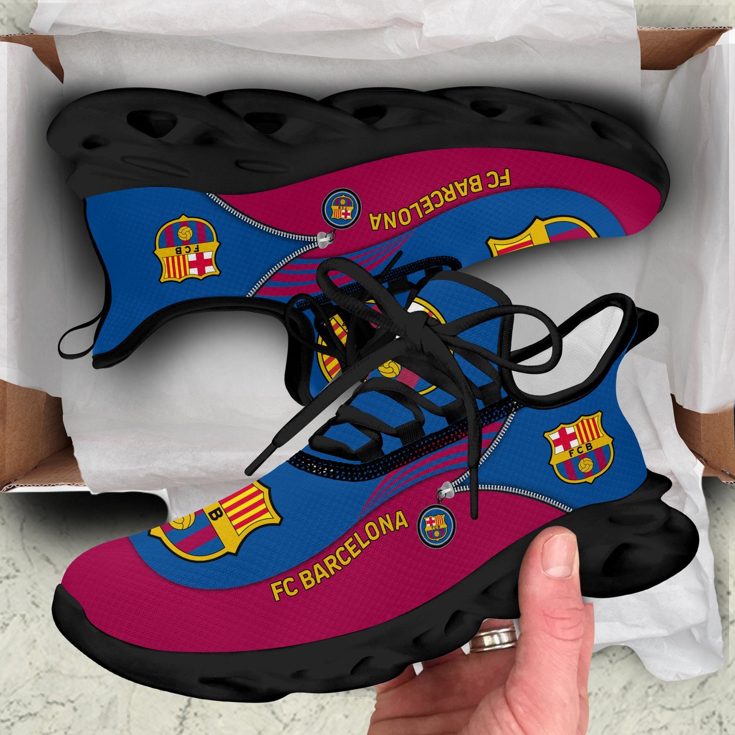 Barcelona V7 Chunky Custom Sneaker