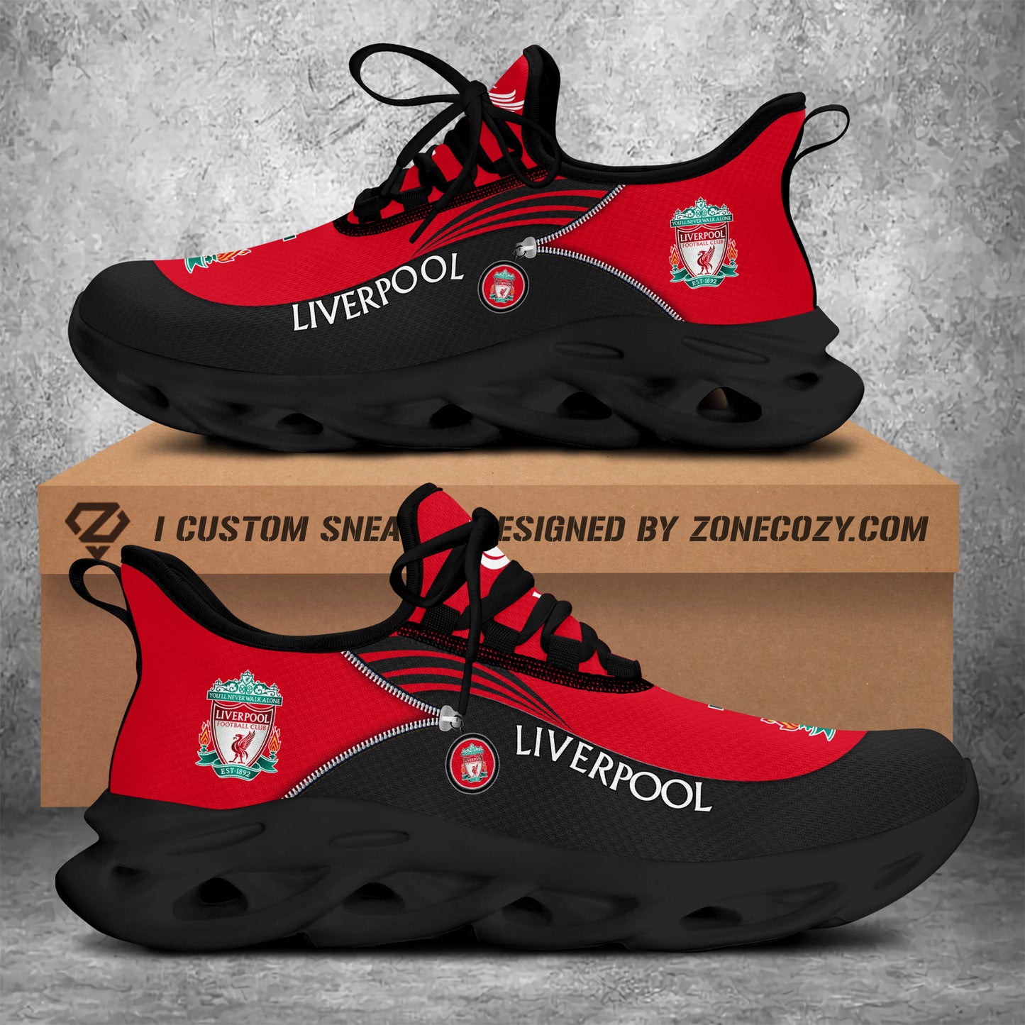 Liverpool V6 Chunky Custom Sneaker