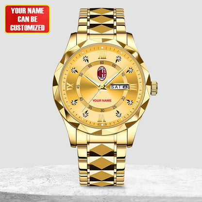 Personalized AC Milan Alloy Charley Watch