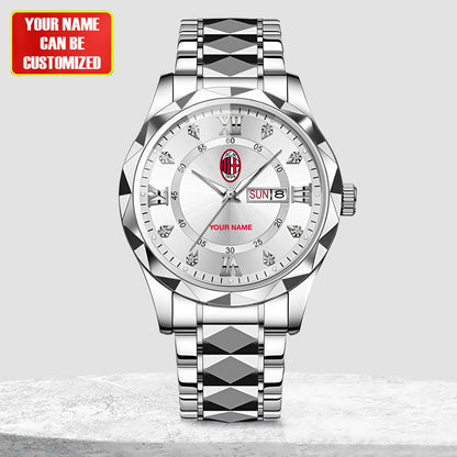 Personalized AC Milan Alloy Charley Watch