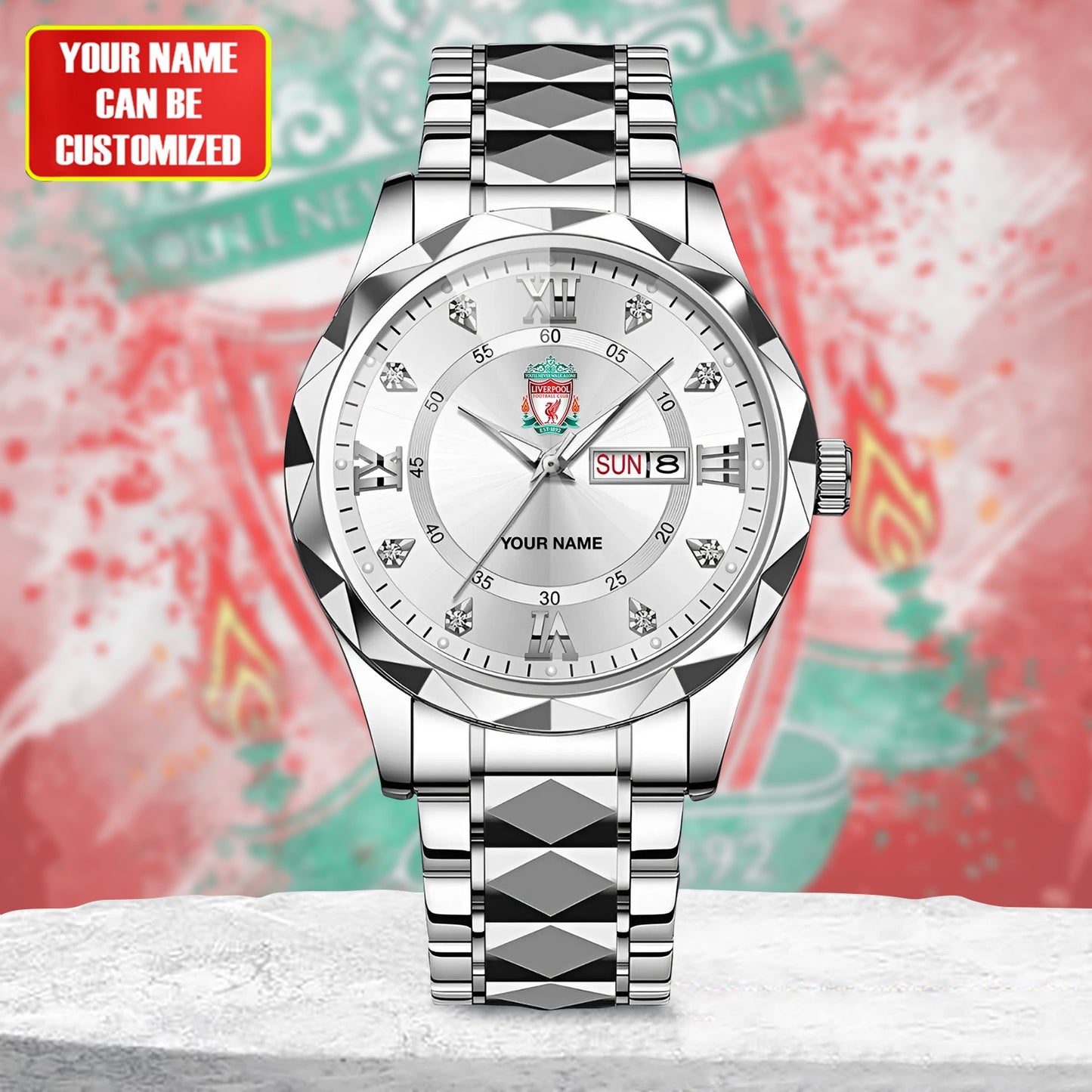 Personalized Liverpool Alloy Charley Watch