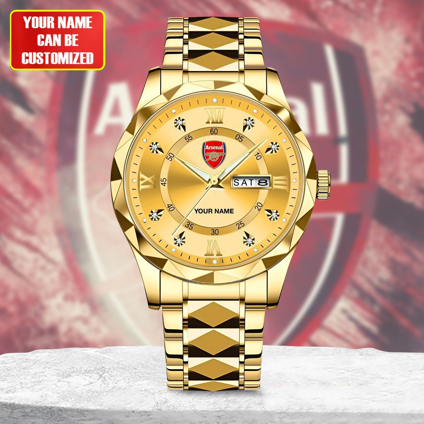Personalized Arsenal Alloy Charley Watch