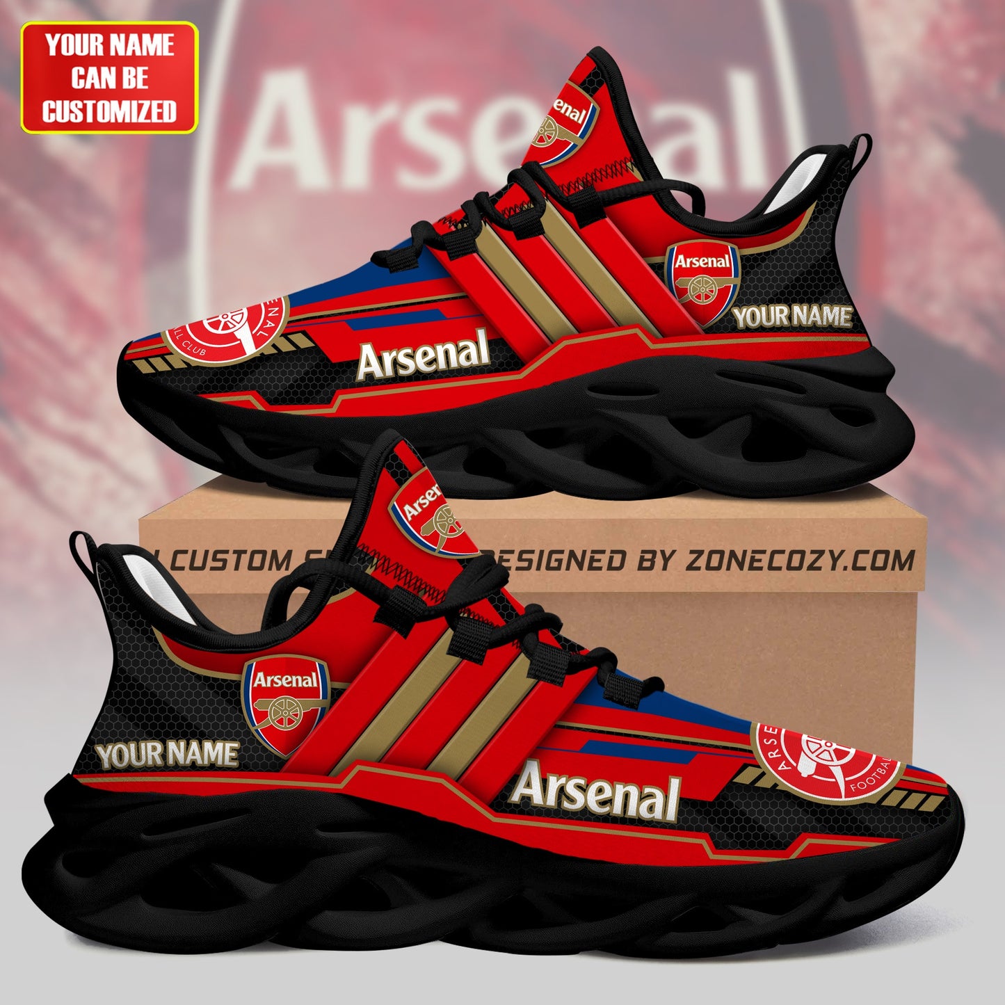 Personalized Arsenal Layer Chunky Custom Sneaker