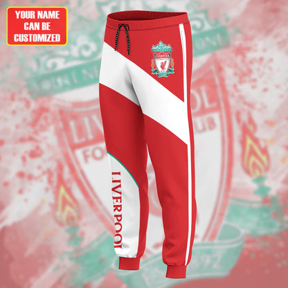 Personalized Liverpool 3D All over Printed Hoodie and Sweatpants set V22
