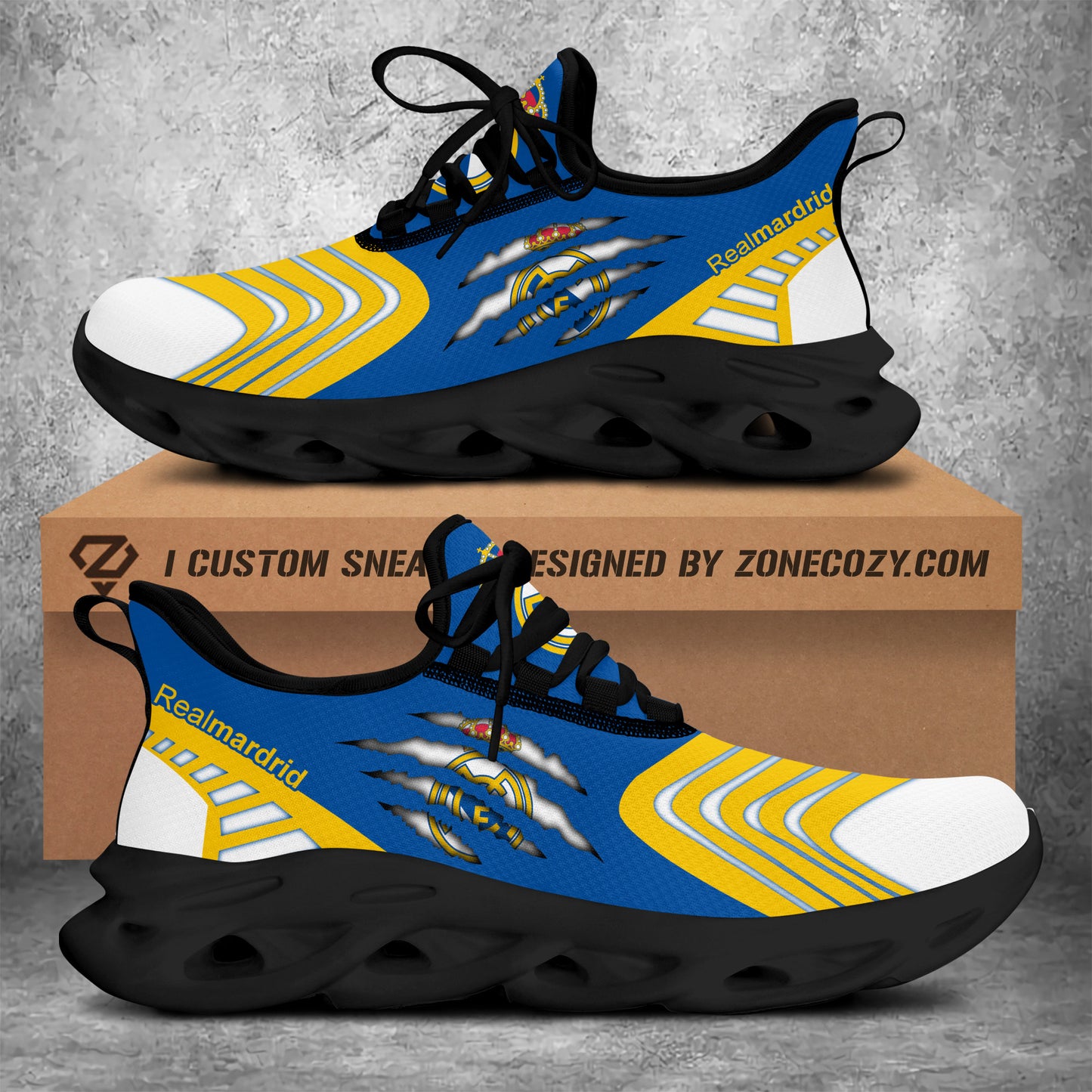 Real Madrid Tear Chunky Custom Sneaker