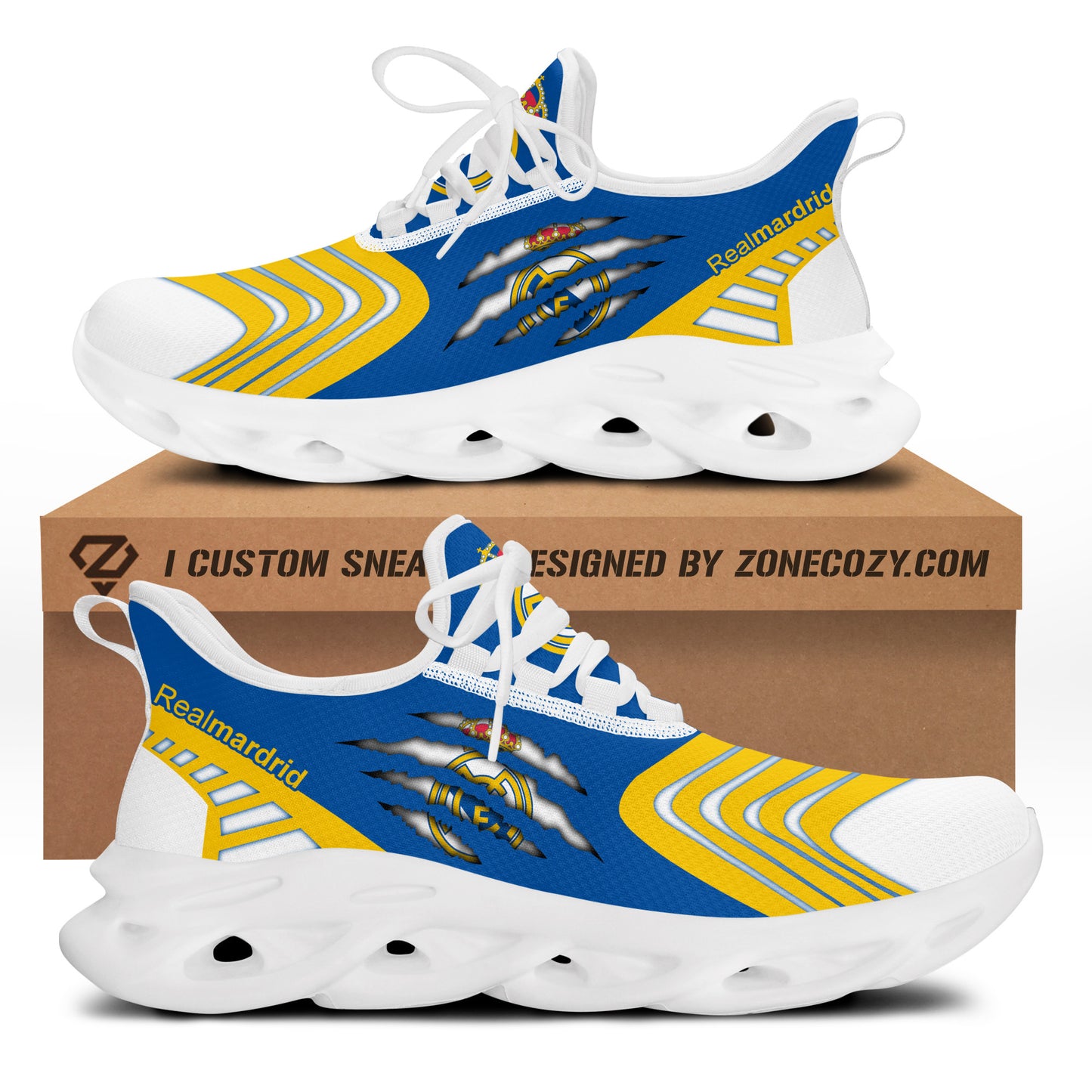 Real Madrid Tear Chunky Custom Sneaker