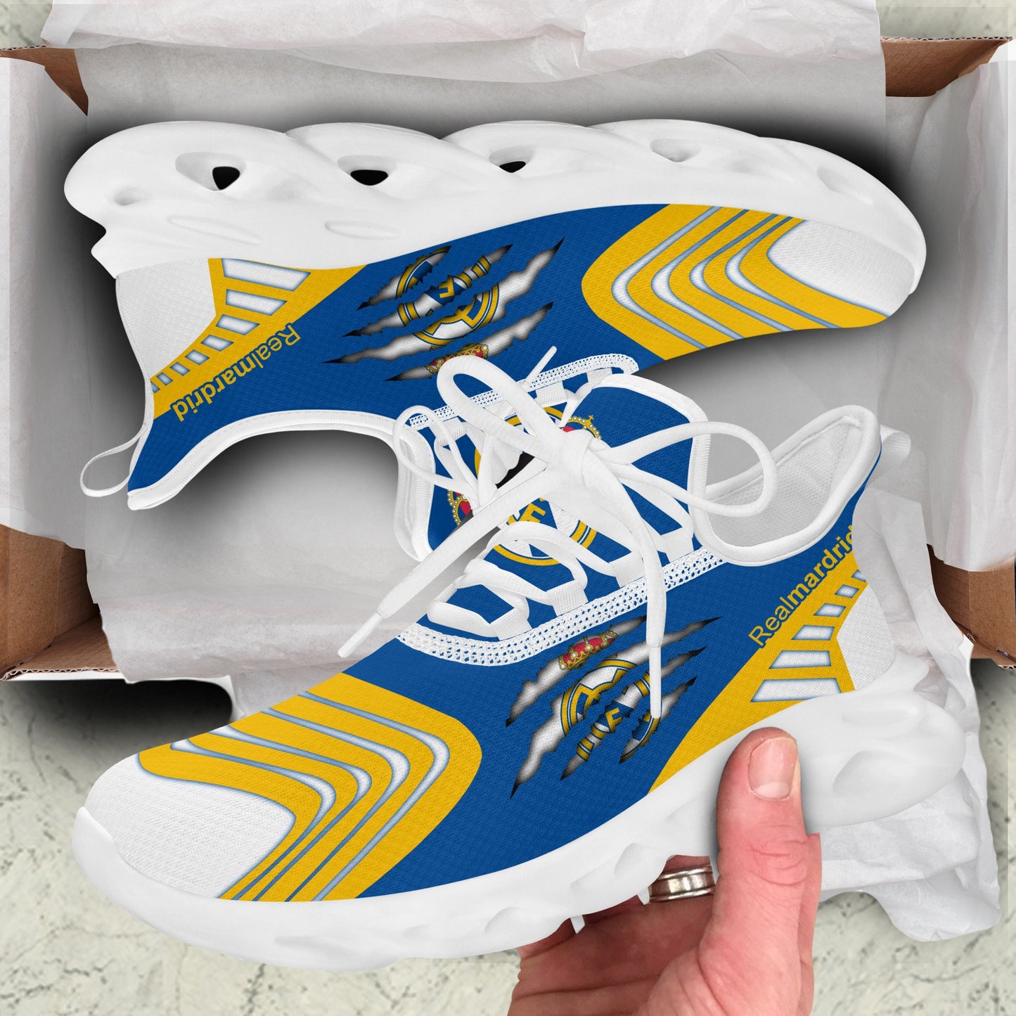 Real Madrid Tear Chunky Custom Sneaker