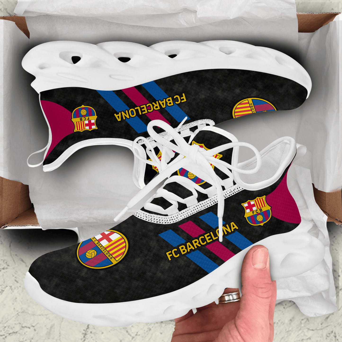 Barcelona V8 Chunky Custom Sneaker