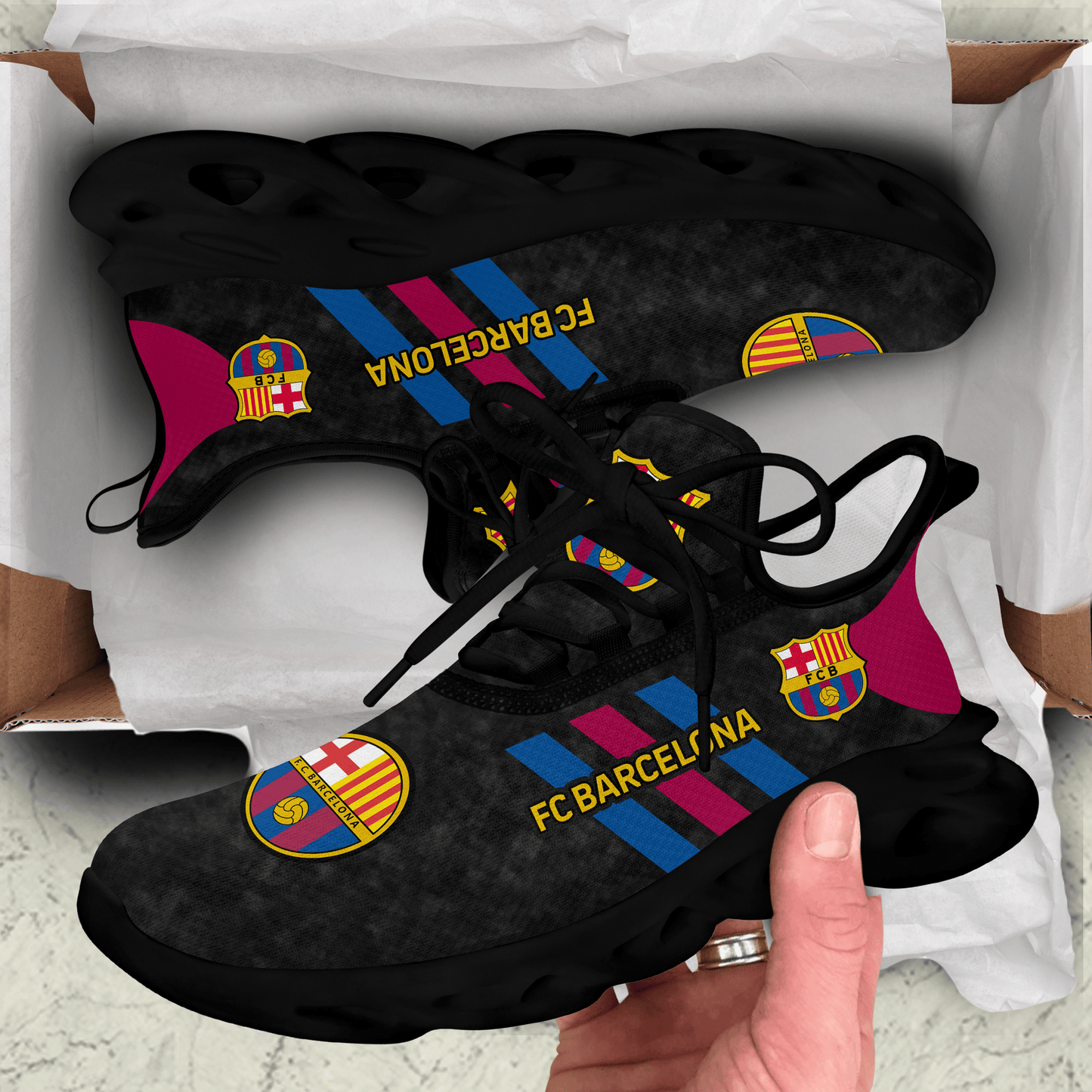 Barcelona V8 Chunky Custom Sneaker