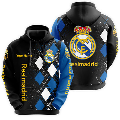 Personalized Real Madrid Q29 3D All over Printed Hoodie and Sweatpants set