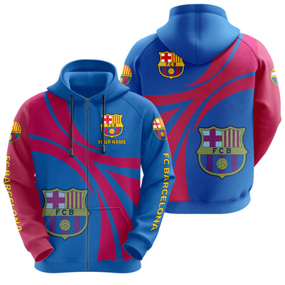 Personalized Barcelona 3D All over Printed Hoodie and Sweatpants set V16