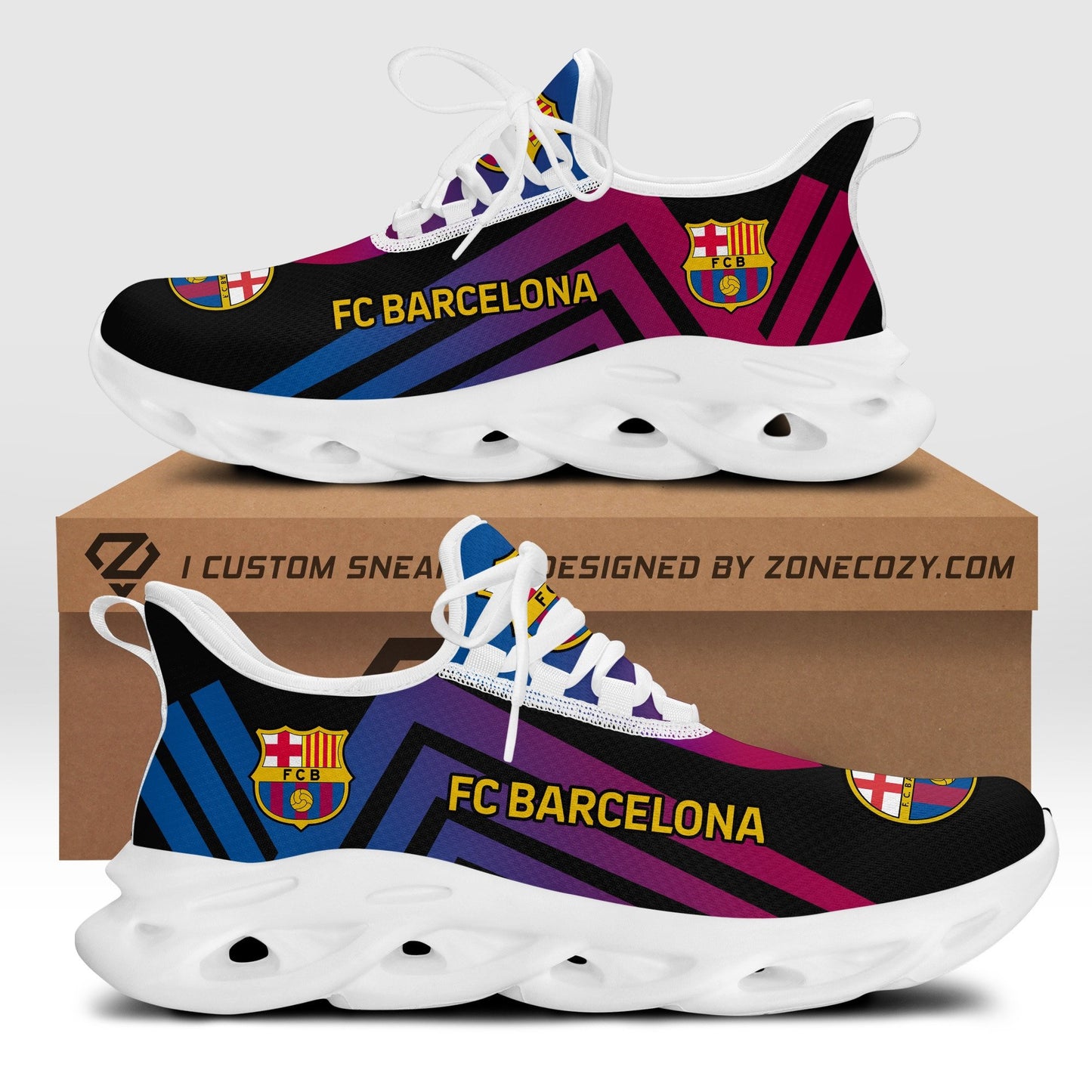 Barcelona V9 Chunky Custom Sneaker
