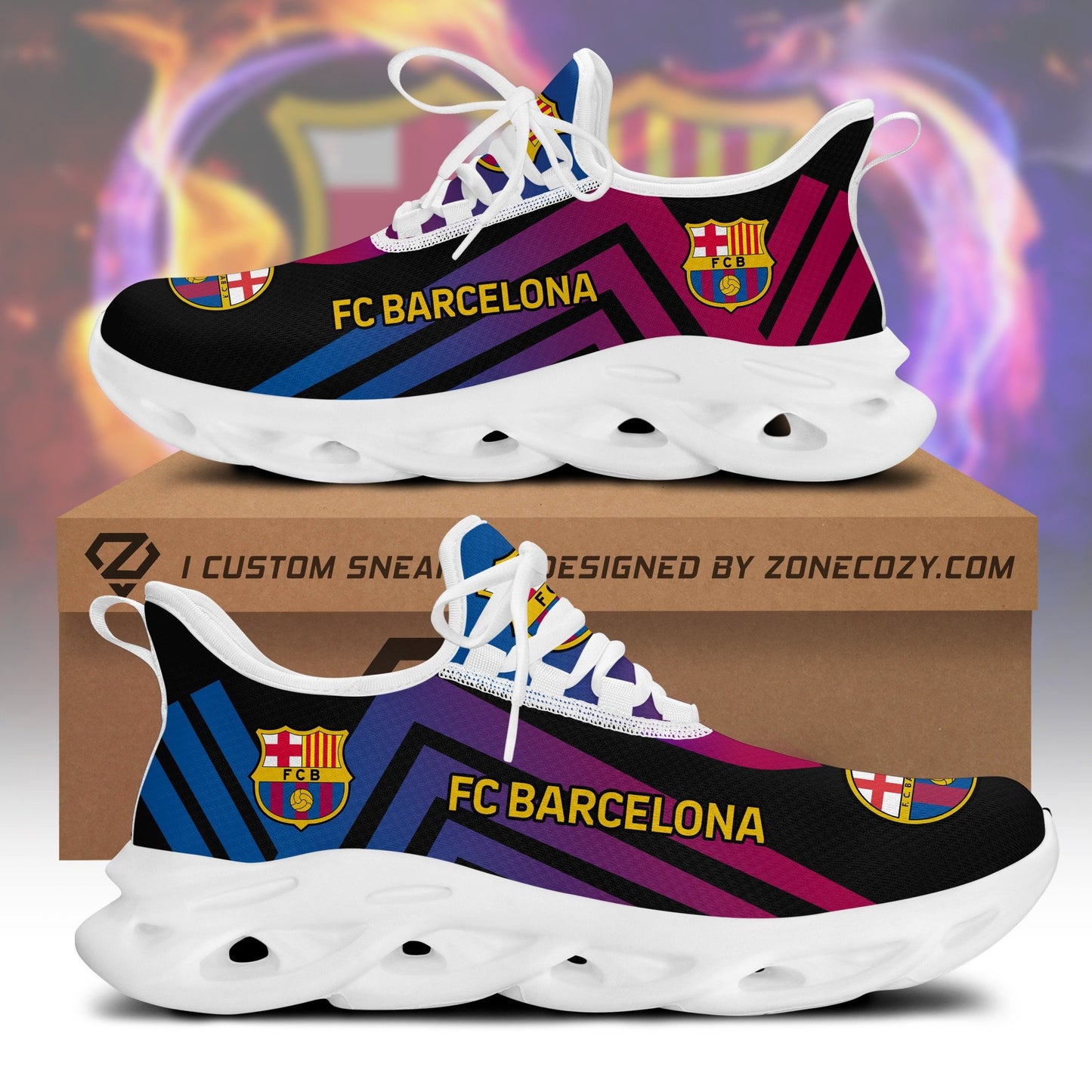 Barcelona V9 Chunky Custom Sneaker