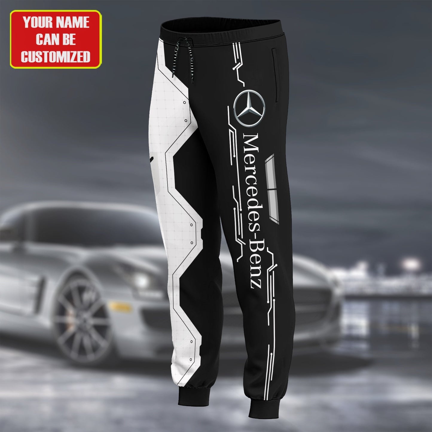 Personalized Merc Q7 3D All over Printed Hoodie and Sweatpants set