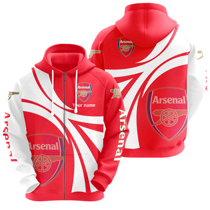 Personalized Arsenal 3D All over Printed Hoodie and Sweatpants set V18
