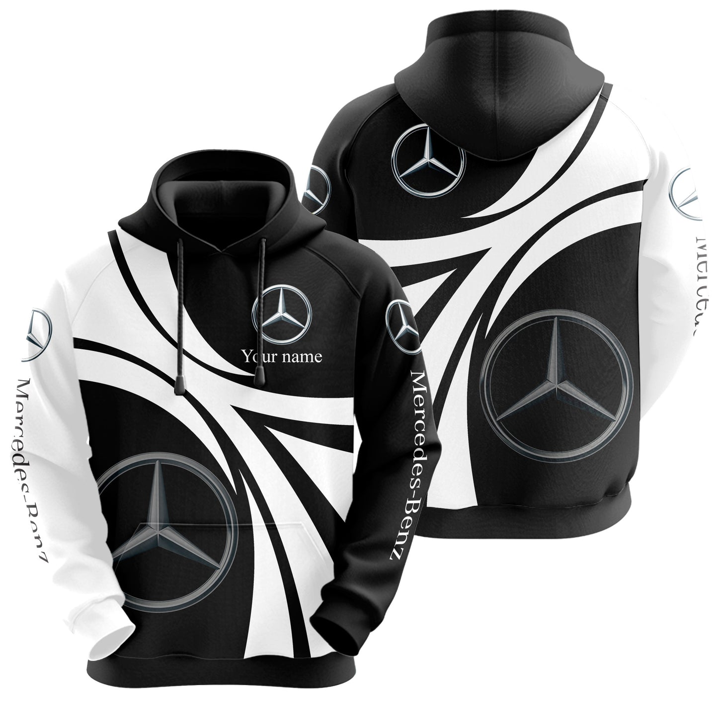 Personalized Merc 3D All over Printed Hoodie and Sweatpants set V9