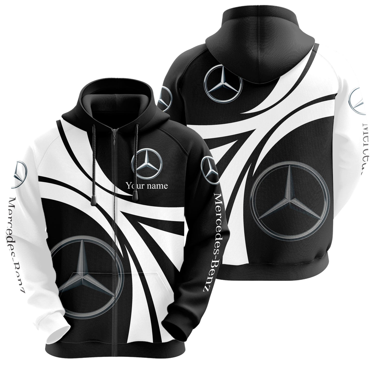 Personalized Merc 3D All over Printed Hoodie and Sweatpants set V9